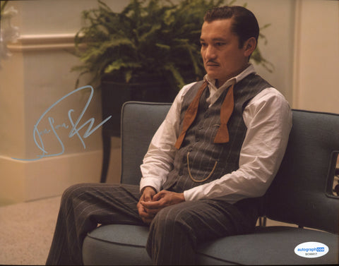JON JON BRIONES SIGNED RATCHED 8X10 PHOTO 3 ACOA