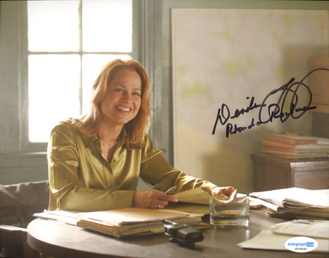 DEIRDRE LOVEJOY SIGNED THE WIRE 8X10 PHOTO ACOA