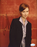 CYNTHIA NIXON SIGNED SEX AND THE CITY 8X10 PHOTO 5 ACOA