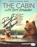 BERT KREISCHER SIGNED THE CABIN 8X10 PHOTO ACOA