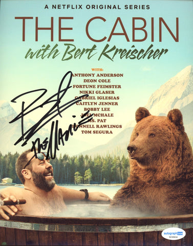 BERT KREISCHER SIGNED THE CABIN 8X10 PHOTO ACOA