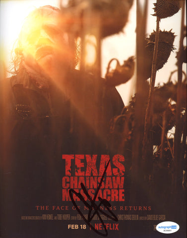 COLIN STETSON SIGNED TEXAS CHAINSAW MASSACRE 8X10 PHOTO ACOA