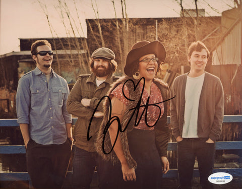 BRITTANY HOWARD SIGNED ALABAMA SHAKES 8X10 PHOTO 5 ACOA