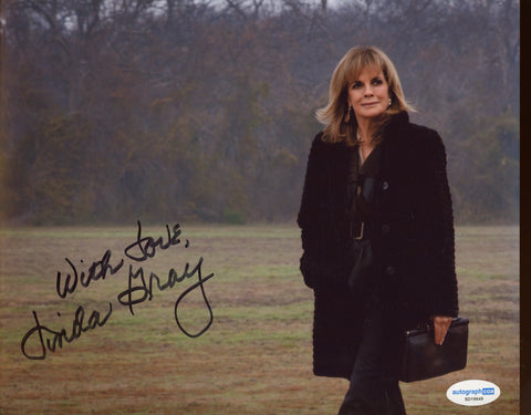 LINDA GRAY SIGNED DALLAS 8X10 PHOTO 5 ACOA