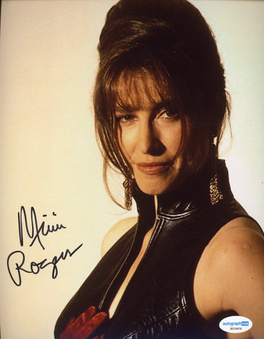 MIMI ROGERS SIGNED A KISS TO DIE FOR 8X10 PHOTO ACOA