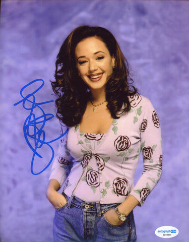 LEAH REMINI SIGNED THE KING OF QUEENS 8X10 PHOTO 6 ACOA