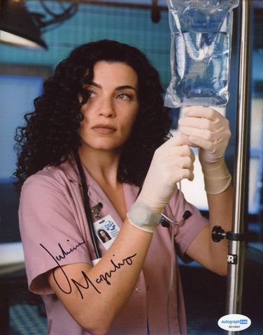 JULIANNA MARGULIES SIGNED ER 8X10 PHOTO ACOA