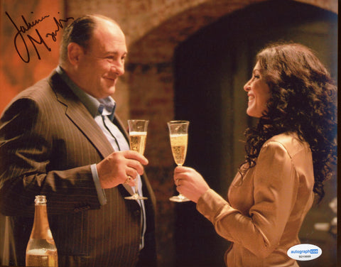 JULIANNA MARGULIES SIGNED THE SOPRANOS 8X10 PHOTO ACOA