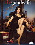 JULIANNA MARGULIES SIGNED THE GOOD WIFE 8X10 PHOTO 4 ACOA