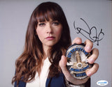 RASHIDA JONES SIGNED ANGIE TRIBECA 8X10 PHOTO ACOA