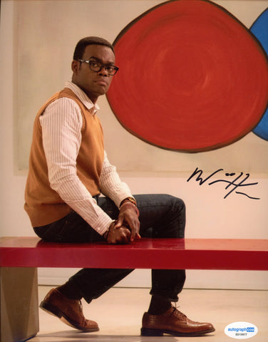 WILLIAM JACKSON HARPER SIGNED THE GOOD PLACE 8X10 PHOTO 5 ACOA