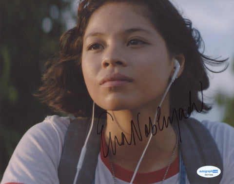 EVA NOBLEZADA SIGNED YELLOW ROSE 8X10 PHOTO 2 ACOA