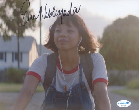 EVA NOBLEZADA SIGNED YELLOW ROSE 8X10 PHOTO 6 ACOA