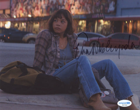 EVA NOBLEZADA SIGNED YELLOW ROSE 8X10 PHOTO 7 ACOA