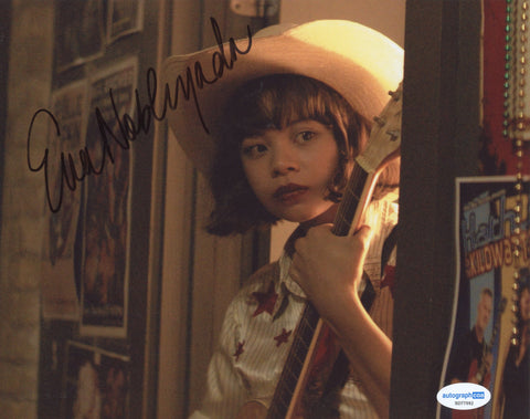 EVA NOBLEZADA SIGNED YELLOW ROSE 8X10 PHOTO 9 ACOA