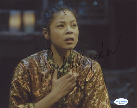 EVA NOBLEZADA SIGNED MISS SAIGON 8X10 PHOTO 2 ACOA