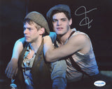 JEREMY JORDAN SIGNED NEWSIES 8X10 PHOTO ACOA