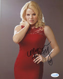 MEGAN HILTY SIGNED SMASH 8X10 PHOTO 2 ACOA