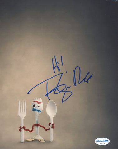 TONY HALE SIGNED TOY STORY 4 8X10 PHOTO ACOA