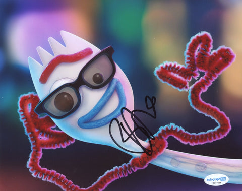 TONY HALE SIGNED TOY STORY 4 8X10 PHOTO 2 ACOA