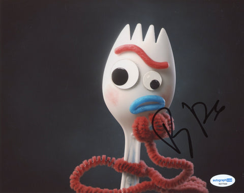 TONY HALE SIGNED TOY STORY 4 8X10 PHOTO 3 ACOA