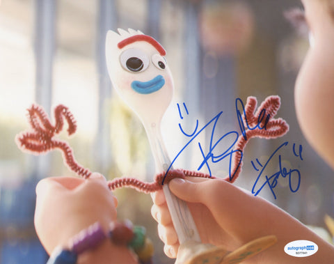 TONY HALE SIGNED TOY STORY 4 8X10 PHOTO 4 ACOA