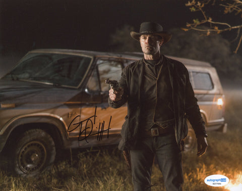 GARRET DILLAHUNT SIGNED FEAR THE WALKING DEAD 8X10 PHOTO 2 ACOA