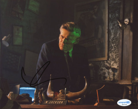 WILLEM DAFOE SIGNED BEETLE JUICE BEETLE JUICE 8X10 PHOTO ACOA