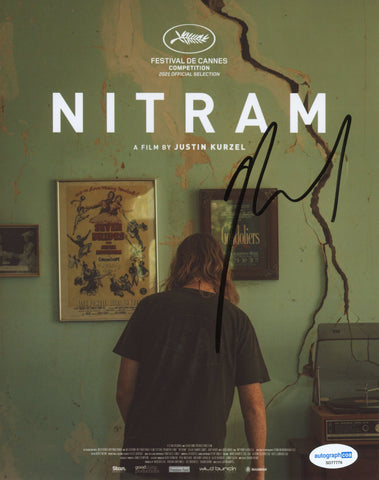 JUSTIN KURZEL SIGNED NITRAM 8X10 PHOTO ACOA