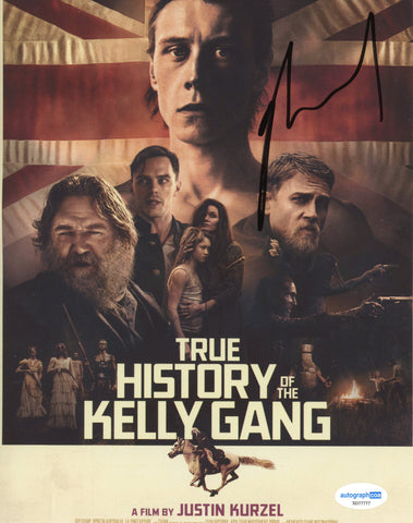 JUSTIN KURZEL SIGNED TRUE HISTORY OF THE KELLY GANG 8X10 PHOTO ACOA