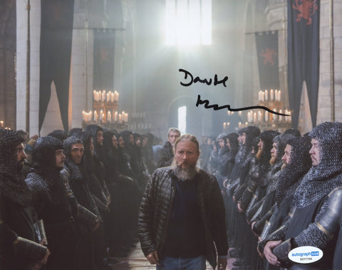 DAVID MACKENZIE SIGNED OUTLAW KING 8X10 PHOTO 2 ACOA