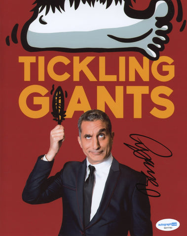 BASSEM YOUSSEF SIGNED TICKLING GIANTS 8X10 PHOTO ACOA