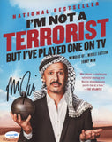 MAZ JOBRANI SIGNED I'M NOT A TERRORIST 8X10 PHOTO ACOA