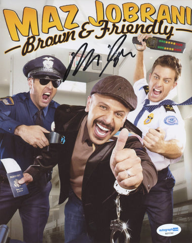 MAZ JOBRANI SIGNED BROWN & FRIENDLY 8X10 PHOTO 2 ACOA