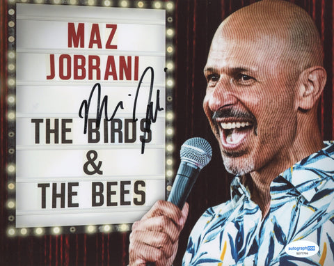MAZ JOBRANI SIGNED THE BIRDS & THE BEES 8X10 PHOTO ACOA