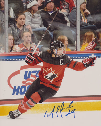 MARIE-PHILIP POULIN SIGNED TEAM CANADA 8X10 PHOTO 3