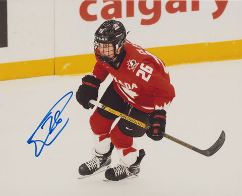 EMILY CLARK SIGNED TEAM CANADA 8X10 PHOTO 4