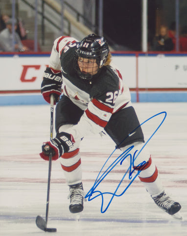 EMILY CLARK SIGNED TEAM CANADA 8X10 PHOTO 2