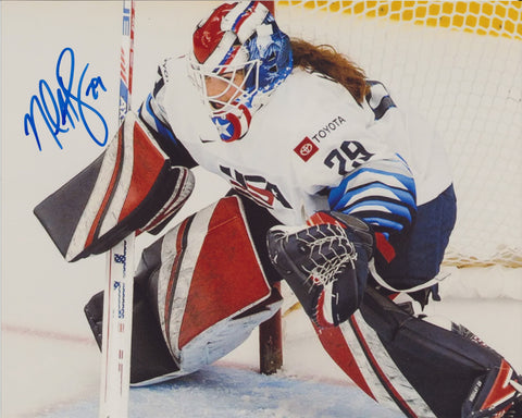 NICOLE HENSLEY SIGNED TEAM USA WOMEN'S HOCKEY 8X10 PHOTO