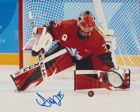 ANNE-RENEE DESBIENS SIGNED TEAM CANADA 8X10 PHOTO