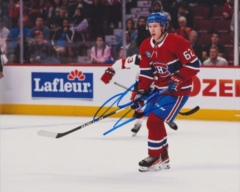 OWEN BECK SIGNED MONTREAL CANADIENS 8X10 PHOTO 2