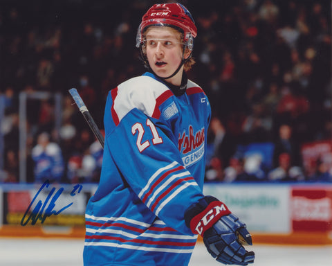 CALUM RITCHIE SIGNED OSHAWA GENERALS 8X10 PHOTO 3