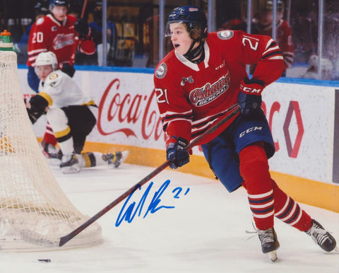 CALUM RITCHIE SIGNED OSHAWA GENERALS 8X10 PHOTO 4