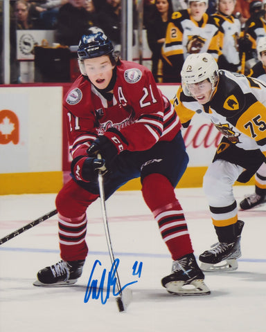 CALUM RITCHIE SIGNED OSHAWA GENERALS 8X10 PHOTO 5