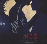 ANTHONY GONZALEZ SIGNED M83 YOU AND THE NIGHT VINYL RECORD JSA