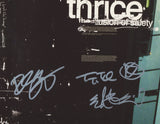 THRICE SIGNED THE ILLUSION OF SAFETY VINYL RECORD JSA