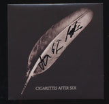 CIGARETTES AFTER SEX SIGNED 7" VINYL RECORD JSA