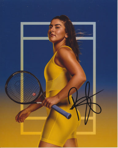 BIANCA ANDREESCU SIGNED WTA TENNIS 8X10 PHOTO