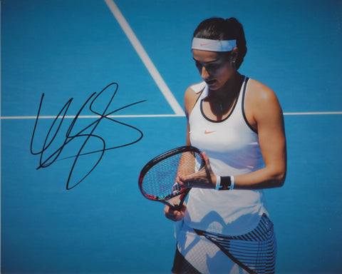 CAROLINE GARCIA SIGNED WTA TENNIS 8X10 PHOTO