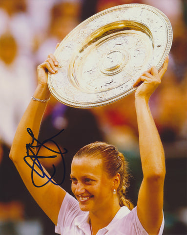 PETRA KVITOVA SIGNED WTA TENNIS 8X10 PHOTO 5